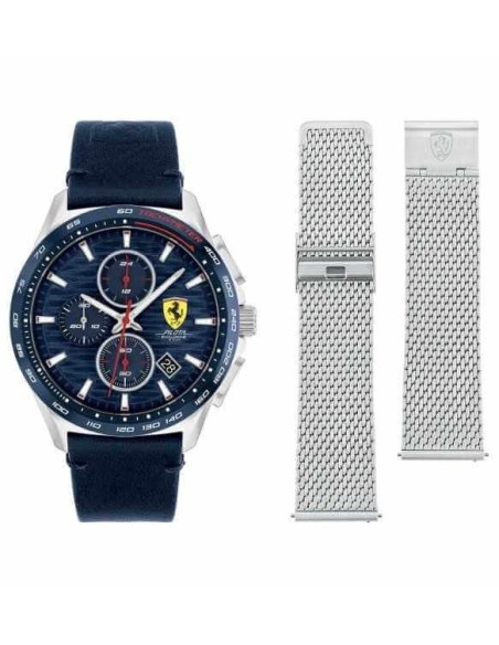 Orologio Chrono Scuderia Ferrari Pilota Evo Blu FER0830882