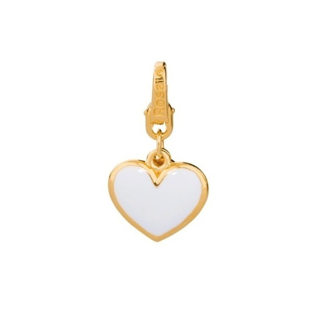 Charm Cuore in argento placcato oro - BB021