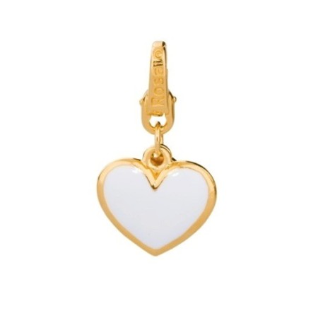 Charm Cuore in argento placcato oro - BB021