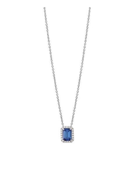Salvini Sorrento necklace with Tanzanite and natural diamonds 20094296