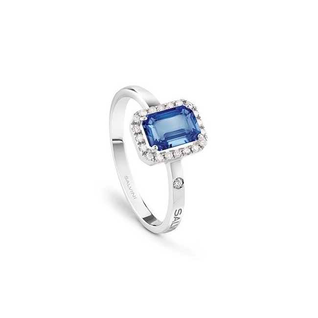 Anello Salvini Sorrento con Tanzanite e diamanti naturali 20094296