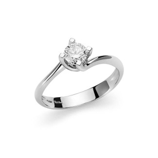 Miluna Solitärring aus Weißgold und Diamant LID5180-020G7