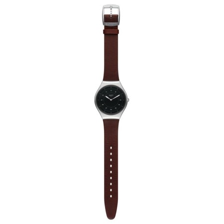 Swatch Skin Irony Skinbrushed Leather Watch - SYXS102
