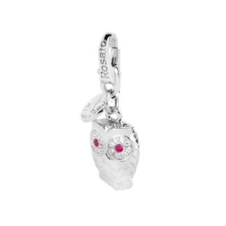 Charm Gufo in argento  - LU017