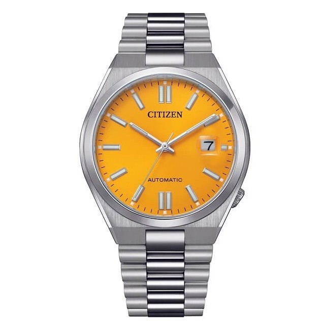 Citizen Automatic gelbe Herrenuhr - NJ0150-81Z