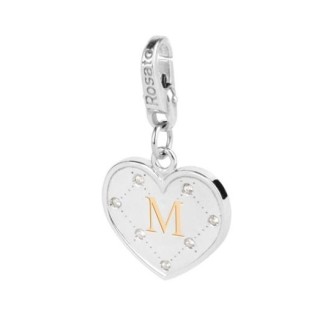 Buchstabe M Silber Charm-AL013