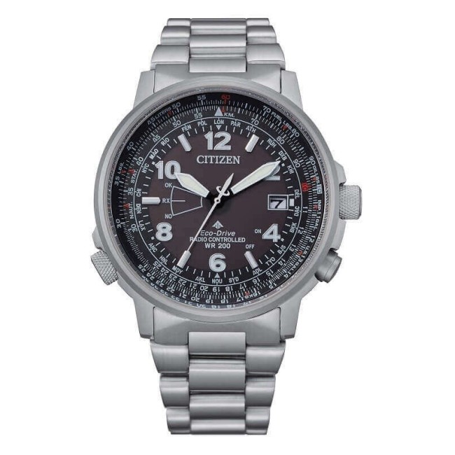 Citizen Pilot Radio Controlled Watch Citizen Eco-Drive CB0240-88E
