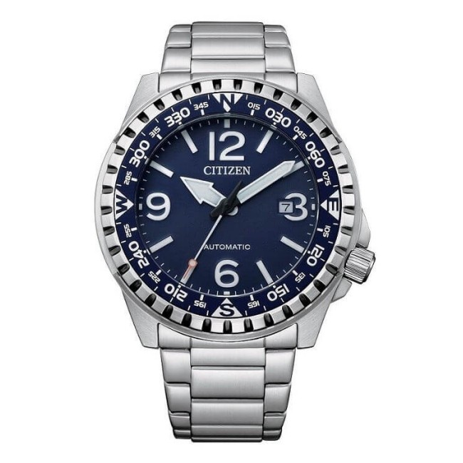 Citizen Military Blaue Automatikuhr - NJ2191-82L