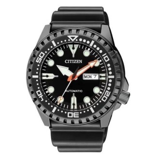 Orologio Citizen Marine Sport Auto nero caucciù NH8385-11E