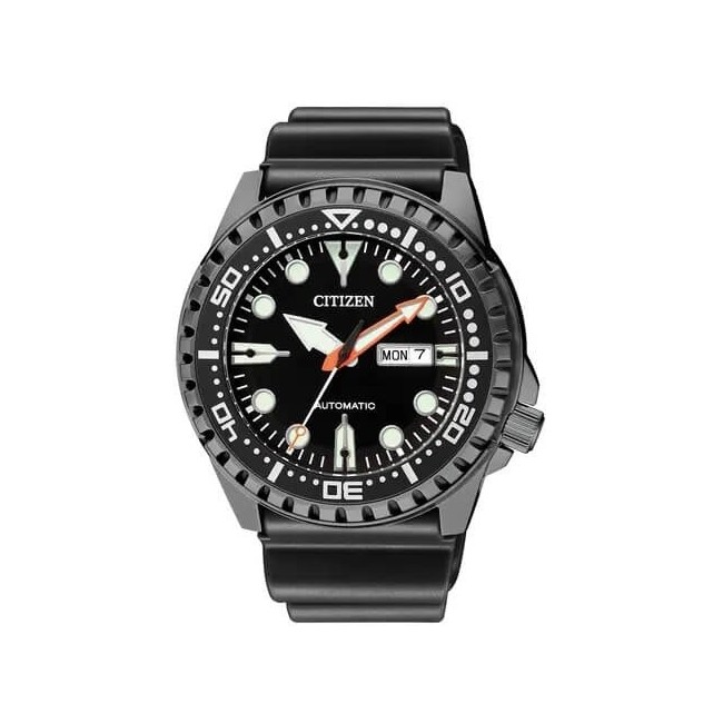 Orologio Citizen Marine Sport Auto nero caucciù NH8385-11E