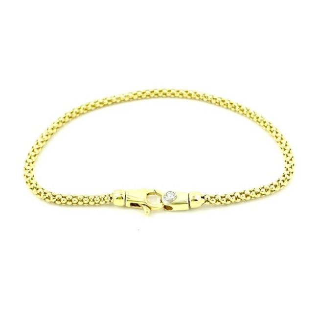 Classic Chimento Bracelet in Small Yellow Gold - 1B03636ZB1180