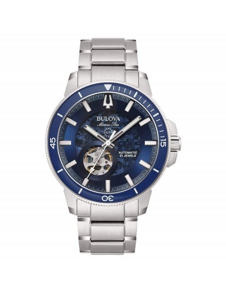Bulova Marine Star Automatic Blue Watch 96A289