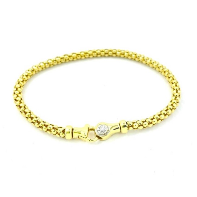 Classic Chimento bracelet in medium yellow gold - 1B02636ZB1180