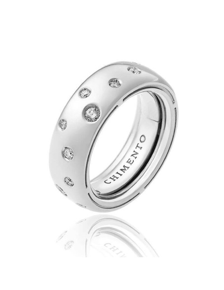 Anello Chimento Forever Brio in oro bianco - 1AU0107BB5140