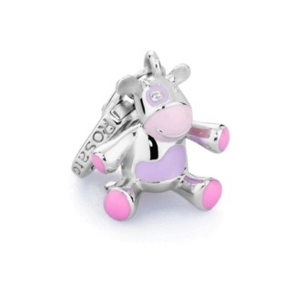 Charm Mucca in argento - BB001