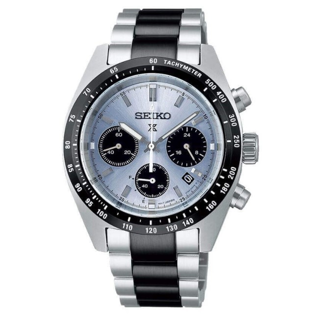Orologio Seiko Prospex Speedtimer Solar celeste - SSC909P1