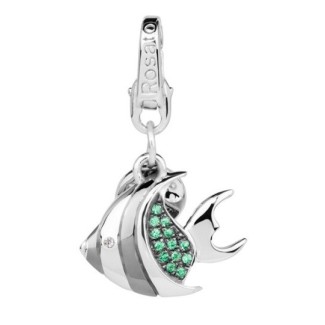 Silberne Fisch Charm-HL011
