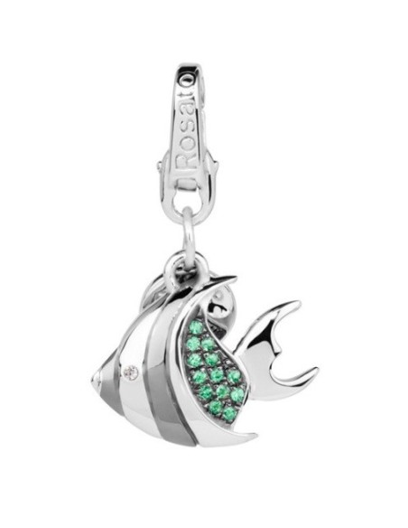 Silberne Fisch Charm-HL011