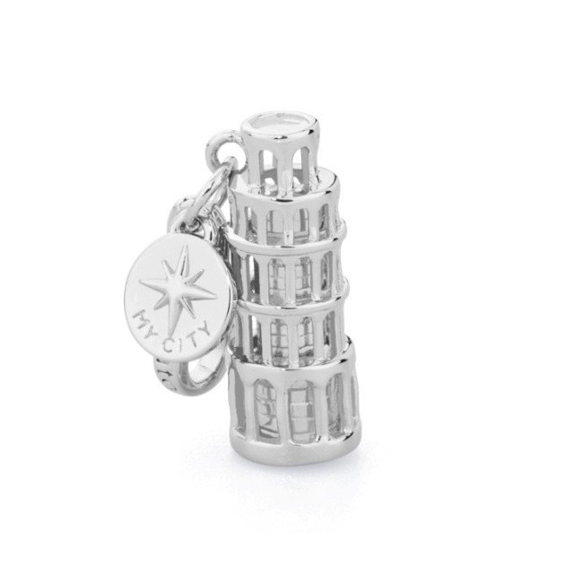 Charm Pisa in argento - CI019