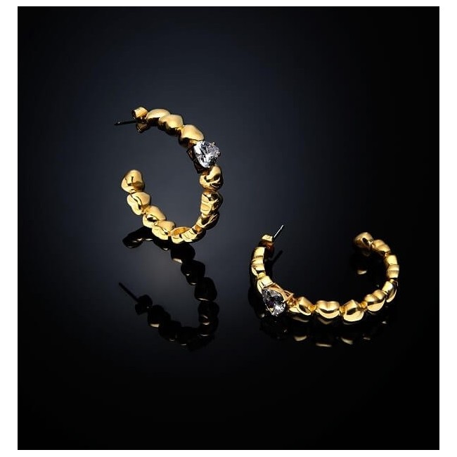 Orecchini Chiara Ferragni Cuoricino con zircone cuore J19AVT03