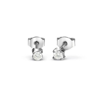 Bliss Desirè earrings in white gold and diamonds - 20093015