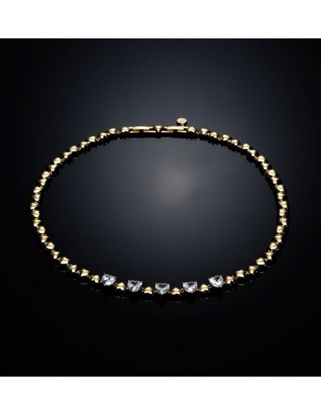 Chiara Ferragni Kleine Herzkette mit Herzzirkonen J19AVT01