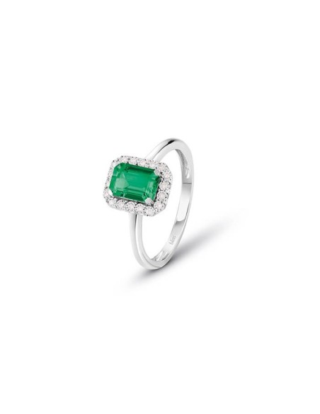 Bliss Prestige Ring mit Smaragd und Diamanten - 20095698
