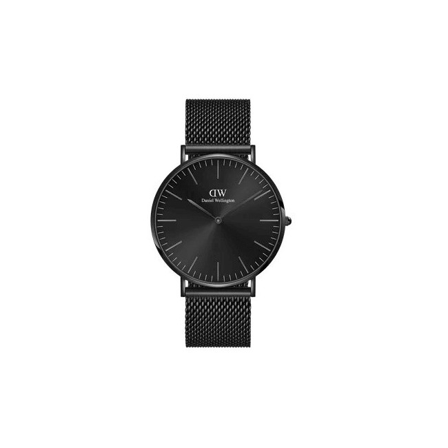 Daniel Wellington black Classic Mesh Onyx 40mm men's watch