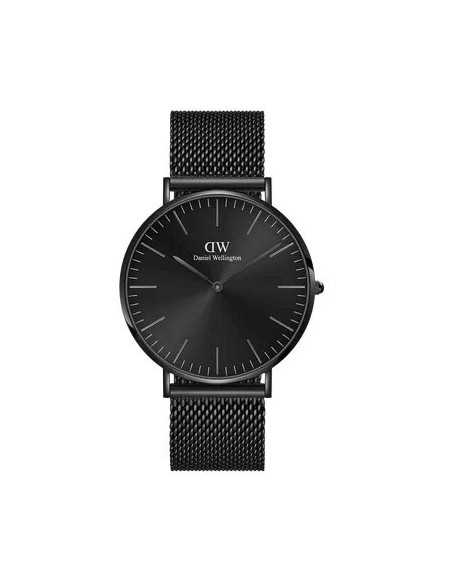 Daniel Wellington black Classic Mesh Onyx 40mm men's watch