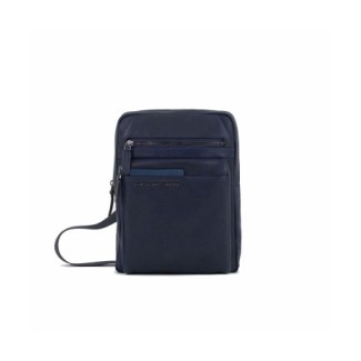 Borsello Piquadro Paavo grande in pelle blu - CA1816S122/BLU