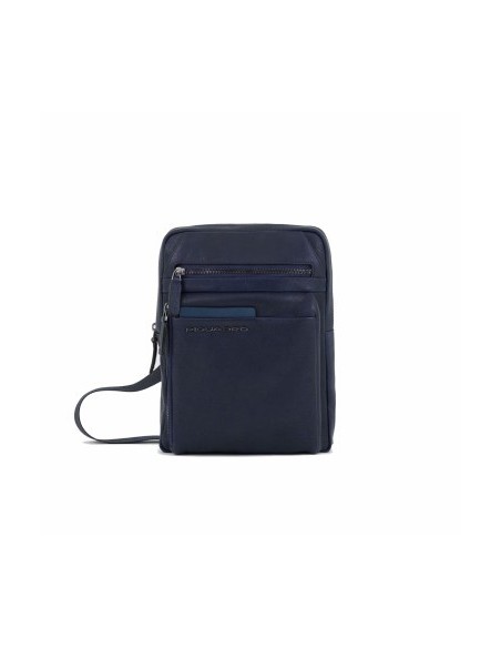Piquadro Paavo large bag in blue leather - CA1816S122/BLU