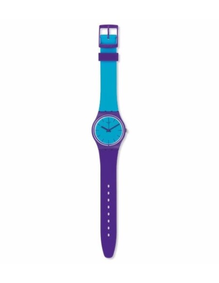 Swatch watch Mixed Up purple and blue - GV128
