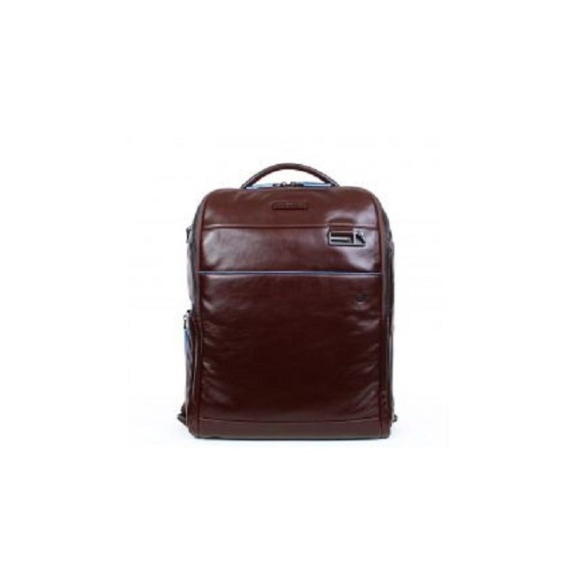 Piquadro Rucksack für PC und Ipad B2V aus Mahagoni-Leder CA4818B2V/MO