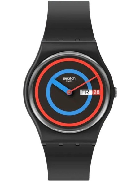 Swatch Watch Circling Black Gent - SO28B706