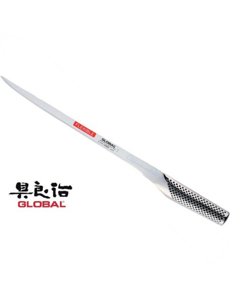 Global G95 Spanisches Schinken- und Lachsmesser Flexibel