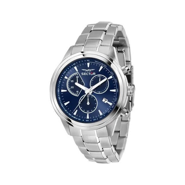Orologio Sector670 crono blu, acciaio R3273740006