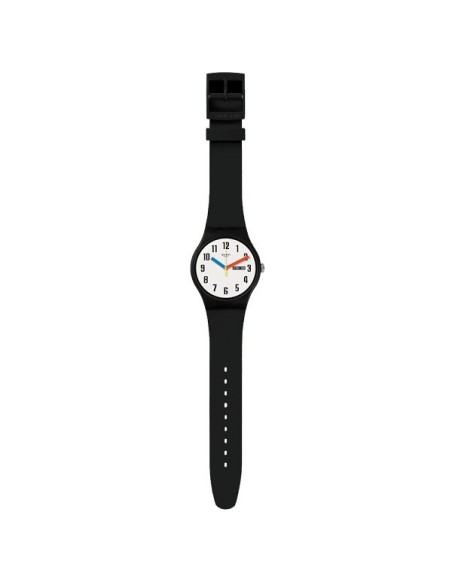 Swatch Elementary Gent black watch - SO29B705