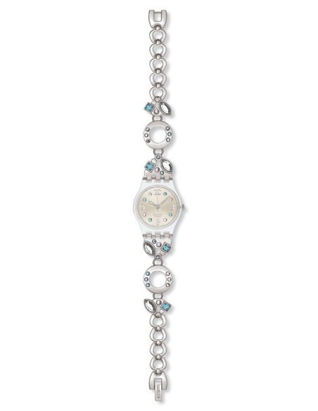 Swatch Lady Menthol Tone Watch - LK292G