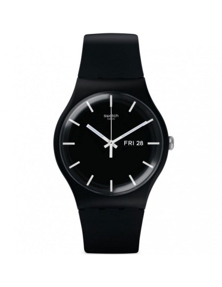 Swatch Mono Black Gent Black Watch - SO29B704