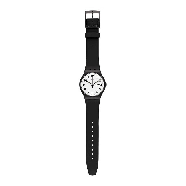 Orologio Swatch Twice Again New Gent nero - SO29B703