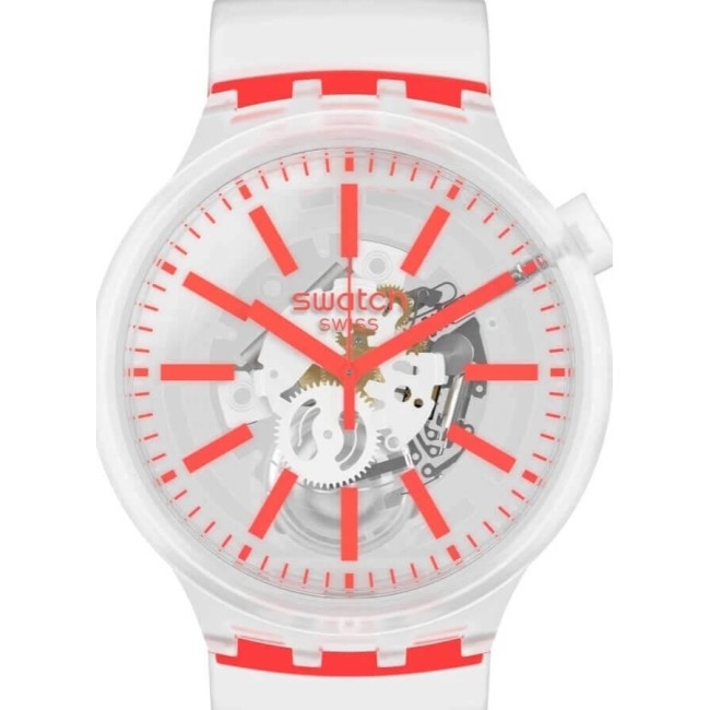 Swatch watch unisex Orangeinjelly - SO27E102