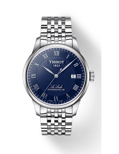 Tissot Uhr Le Locle Powermatic80 blau - T0064071104300
