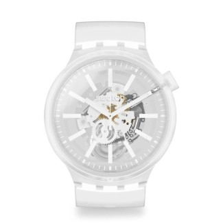 Swatch Uhr Unisex Whiteinjelly - SO27E106