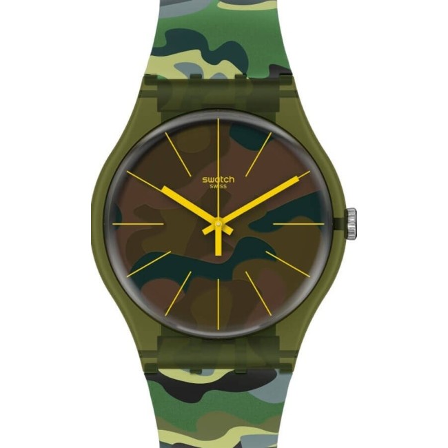 Swatch Unisex Uhr Camouforest - SUOG114