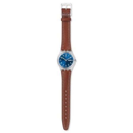 Swatch Watch Originals Gent Windy Dune Leder braun - GE709