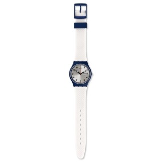 Orologio Swatch Originals Gent White Delight bianco e blu - GN720