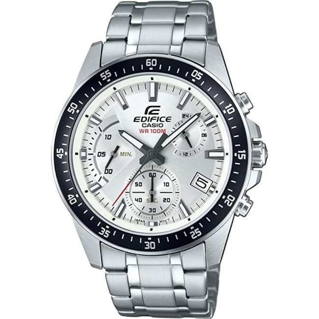 Orologio Chrono Casio Edifice in acciaio Bianco - EVF-540D-7AVUEF