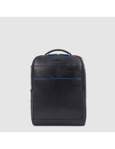 Piquadro backpack for PC and Ipad B2V in blue leather CA4818B2V/BLU