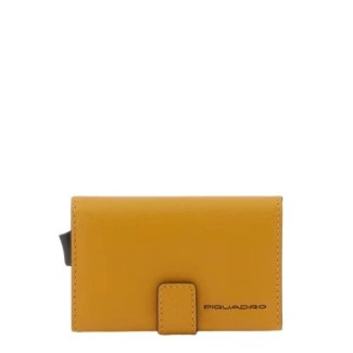 Compact wallet Piquadro Black Square giallo - PP5649B3R/G