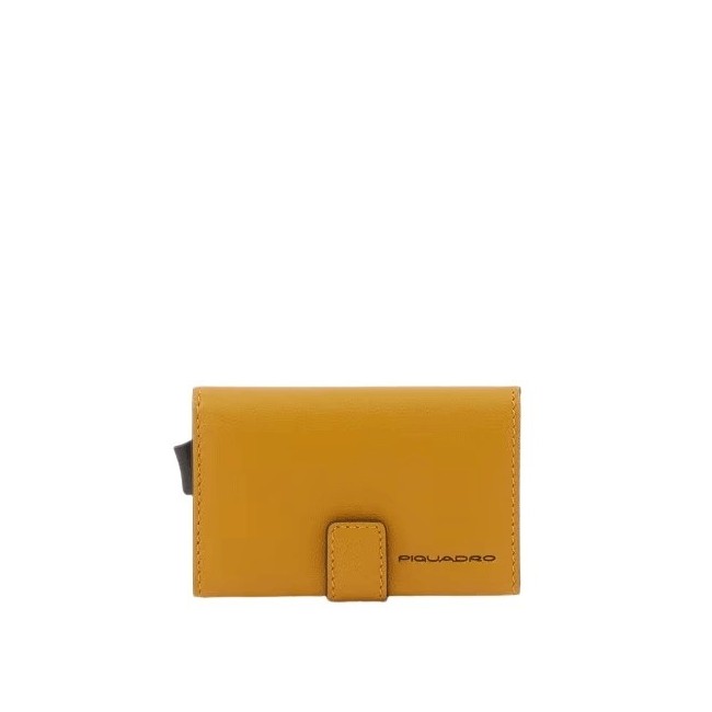 Piquadro Black Square compact wallet yellow - PP5649B3R/G